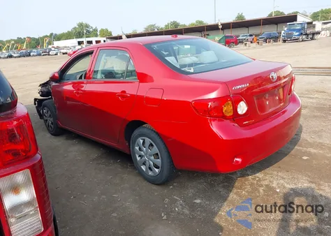 2010 Toyota Corolla Le из США, поврежденный, VIN 2T1BU4EE9AC296734